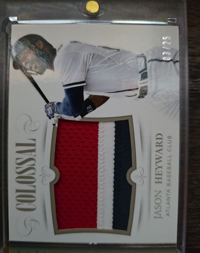 2014 Panini National Treasures #32 Jason Heyward — front