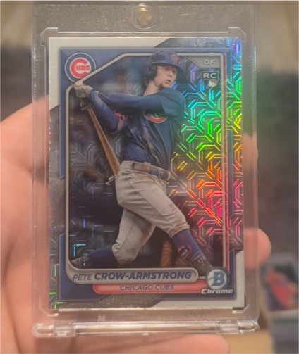 2024 Bowman Chrome #45 Pete Crow-Armstrong — front