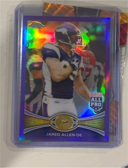 2012 Topps Chrome #154 Jared Allen — front