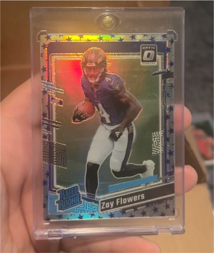 2023 Panini Donruss Optic #210 Zay Flowers — front