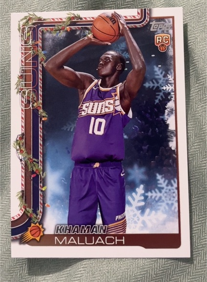 2025-26 Topps Holiday #H170 Khaman Maluach — front