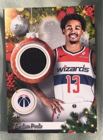 2025-26 Topps Holiday #PR-JP Jordan Poole — front