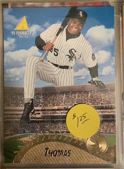 1995 Pinnacle Frank Thomas — front