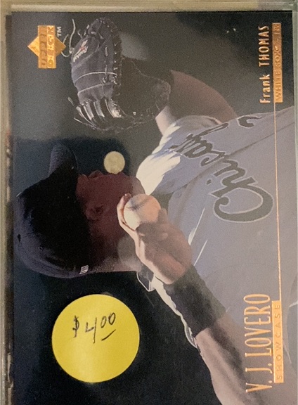 1996 Upper Deck #VJ15 Frank Thomas — front