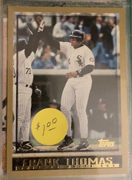 1998 Topps #20 Frank Thomas — front