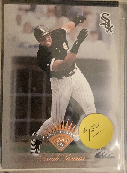 1997 Leaf #107 Frank Thomas — front