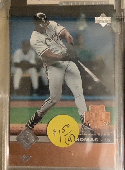 1997 Upper Deck #40 Frank Thomas — front