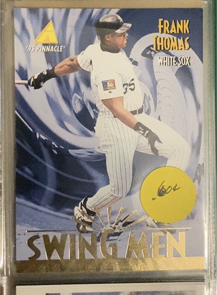 1995 Pinnacle #302 Frank Thomas — front
