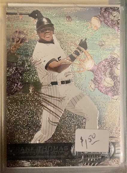 1997 Skybox Metal Universe #61 Frank Thomas — front