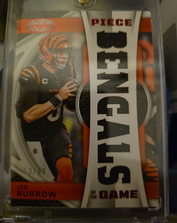 2023 Panini Certified #POG-12 Joe Burrow — front