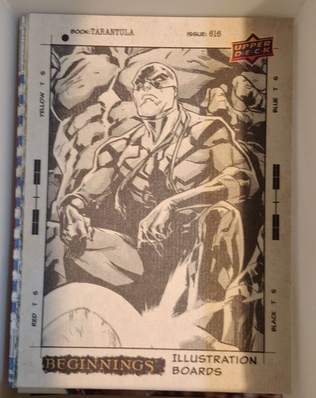 2023 Upper Deck Marvel Beginnings Illustration Boards #616 Tarantula — front