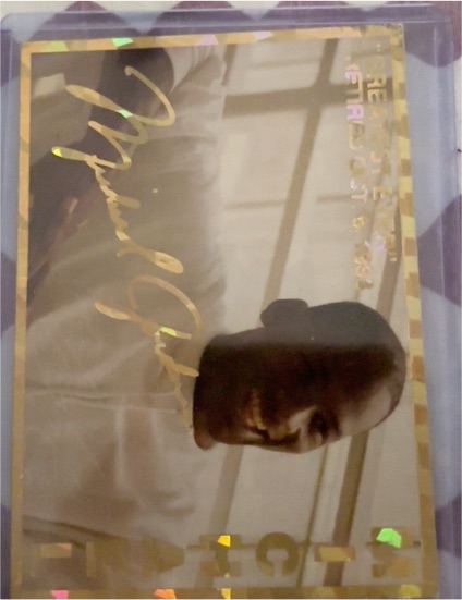 1993 Michael Jordan Special Retirement Card #RET-1 — front