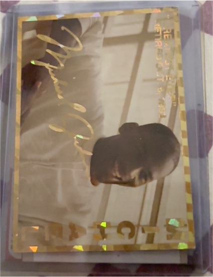 1993 Michael Jordan Special Retirement Card — front