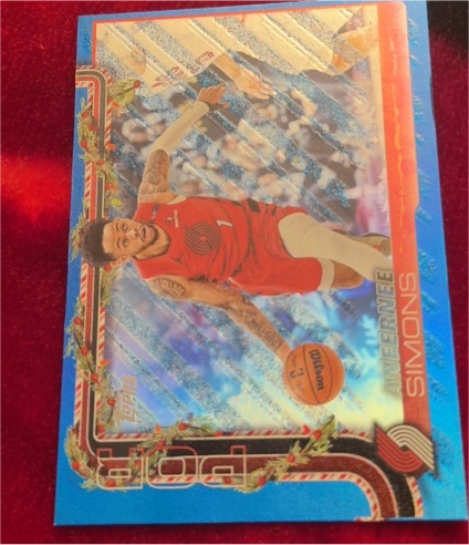 2025-26 Topps Basketball #123 Anfernee Simons — front