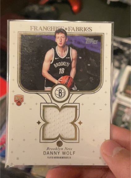 2025-26 Topps Basketball #FF-DW Danny Wolf — front