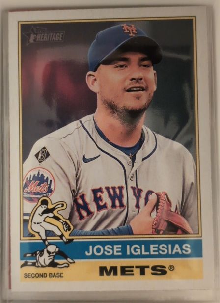 2025 Topps Heritage #108 Jose Iglesias — front