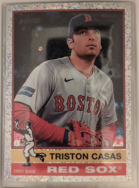 2025 Topps Heritage #377 Triston Casas — front