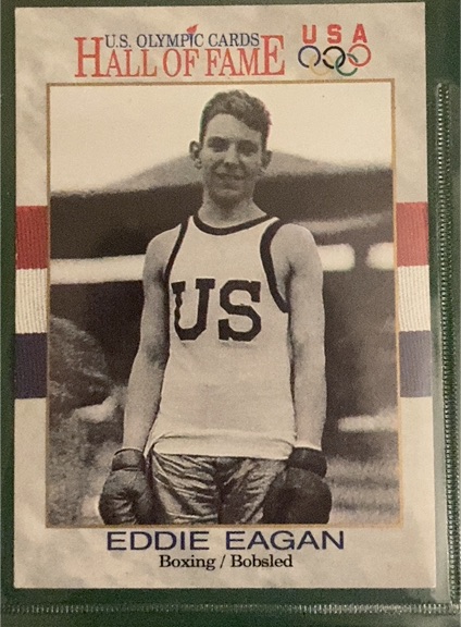 1991 Impel U.S. Olympic Hall of Fame #17 Eddie Eagan — front