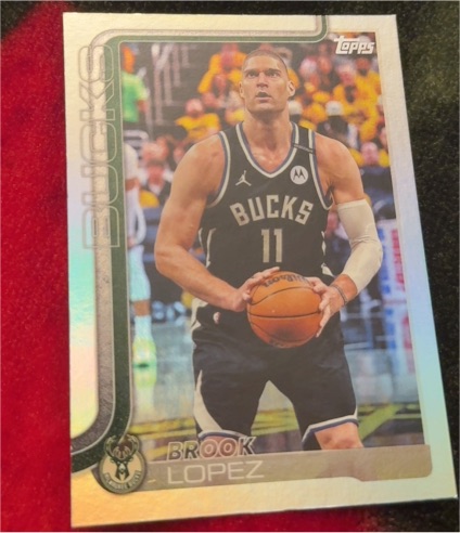 2025-26 Topps #58 Brook Lopez — front