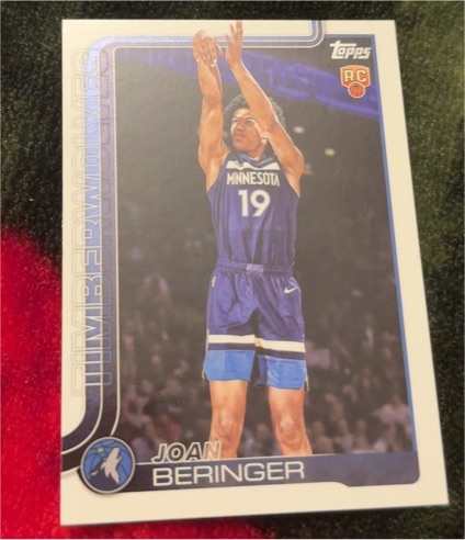 2025-26 Topps #217 Joan Beringer — front