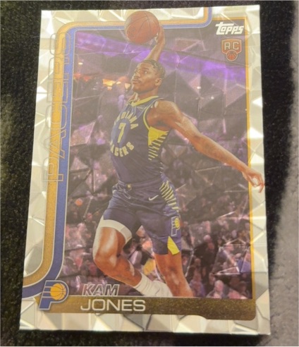 2025-26 Topps #239 Kam Jones — front