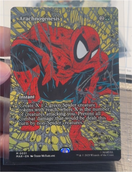 2025 Magic: The Gathering #0031 Arachnogenesis Spider-Man — front