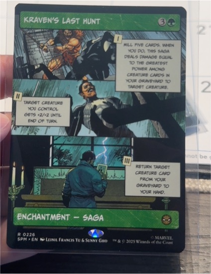 2025 Magic: The Gathering #226 Kraven's Last Hunt — front