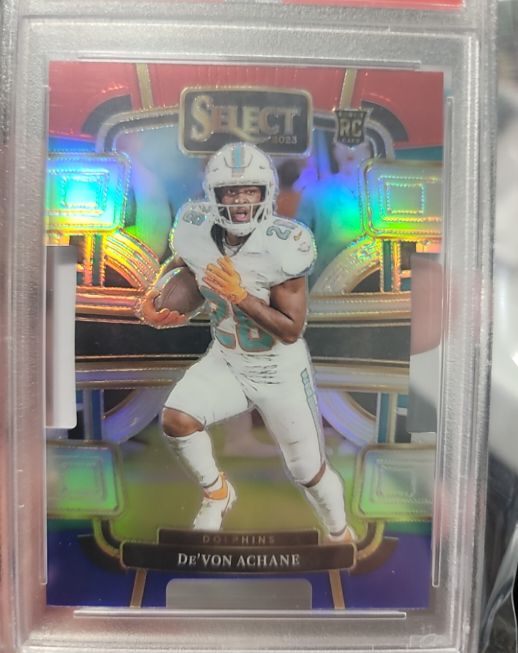2023 Panini Select #63 De'Von Achane — front