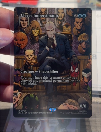 2025 Marvel Universe Eternal-Legal #0008 Clever Impersonator — front