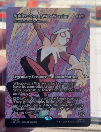 2025 Marvel Spider-Gwen, Web-Warrior #0024 — front