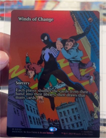 2025 Magic: The Gathering Marvel Winds of Change #0030 Spider-Man — front