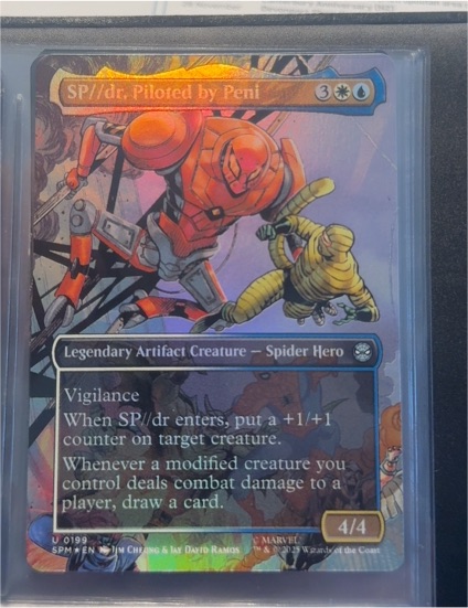 2025 MTG Marvel's Spider-Man SP//dr, Piloted by Peni #0199 — front