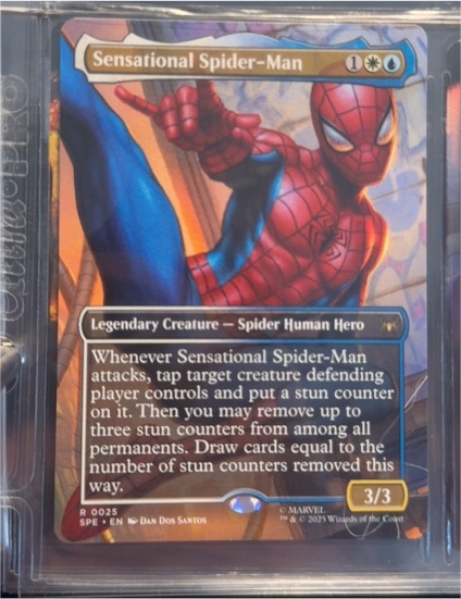 2023 Marvel Universes Beyond #0025 Sensational Spider-Man — front