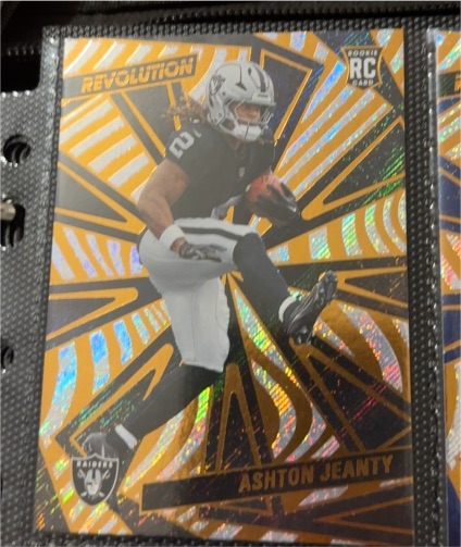 2025 Panini Revolution #RC Ashton Jeanty — front