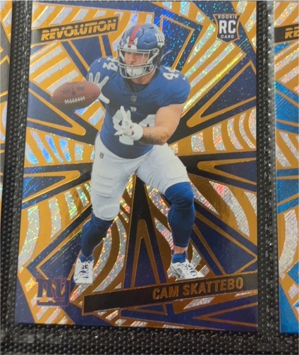 2025 Panini Revolution #207 Cam Skattebo Rookie Card — front