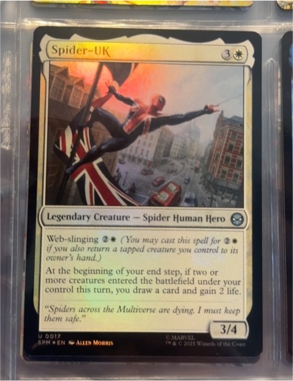 2023 Magic: The Gathering #0017 Spider-UK — front