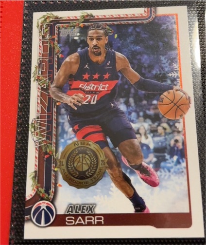 2025-26 Topps Basketball #96 Alex Sarr — front