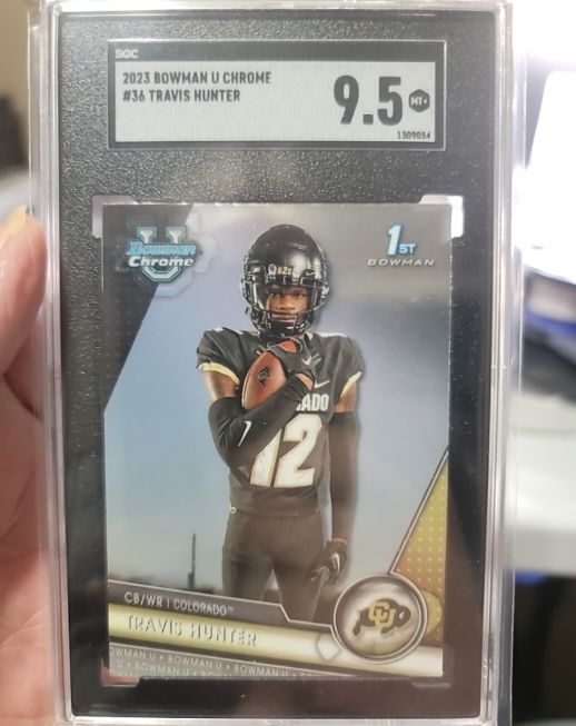 2023 Bowman U Chrome #36 Travis Hunter — front