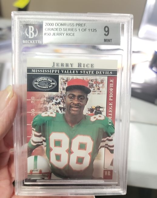 2000 Donruss Preferred #50 Jerry Rice — front