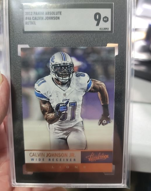2012 Panini Absolute #46 Calvin Johnson Jr. — front
