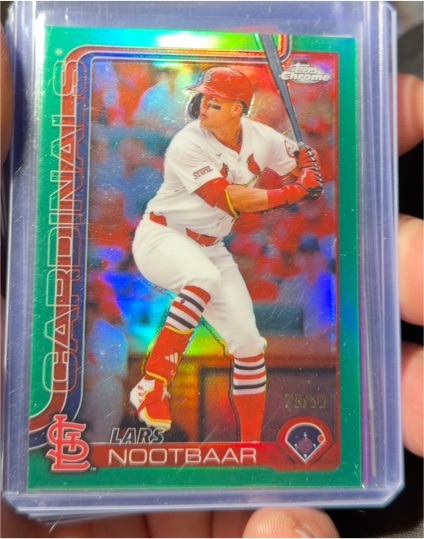 2025 Topps Chrome #108 Lars Nootbaar — front
