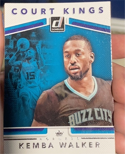 2017-18 Donruss Court Kings #11 Kemba Walker — front
