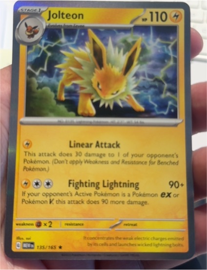 2023 Pokémon Scarlet & Violet 151 #135 Jolteon — front