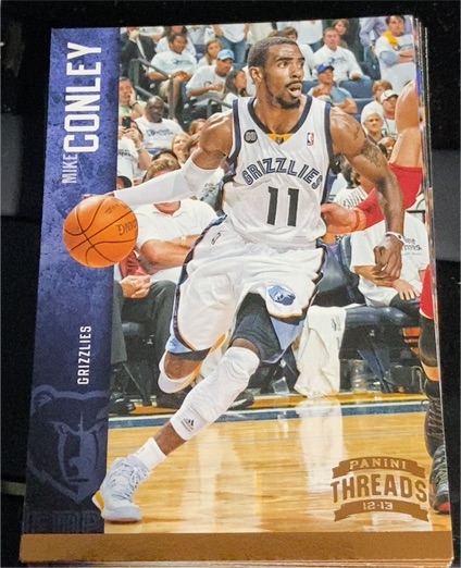 2012-13 Panini Threads #75 Mike Conley — front