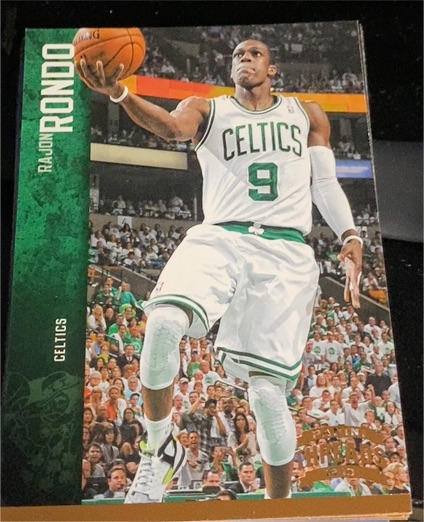 2012-13 Panini Threads #8 Rajon Rondo — front