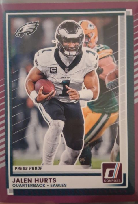 2024 Donruss #50 Jalen Hurts — front
