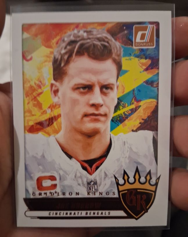 2025 Donruss #GK-JBW Joe Burrow Gridiron Kings — front