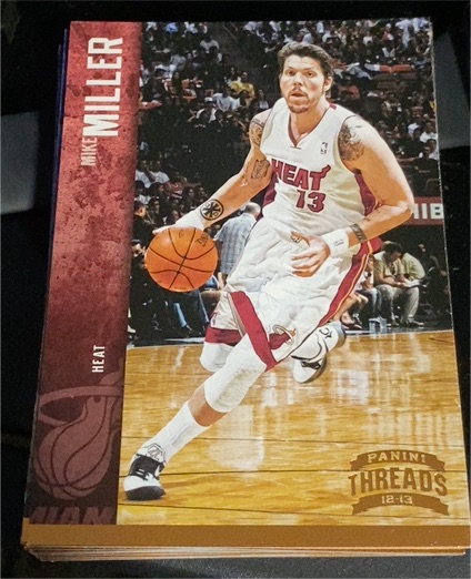 2012-13 Panini Threads #81 Mike Miller — front