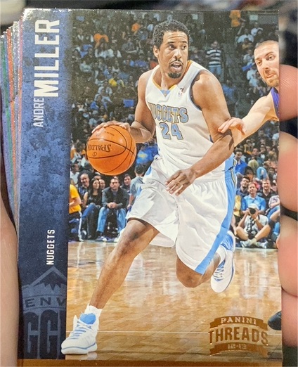 2012-13 Panini Threads #32 Andre Miller — front