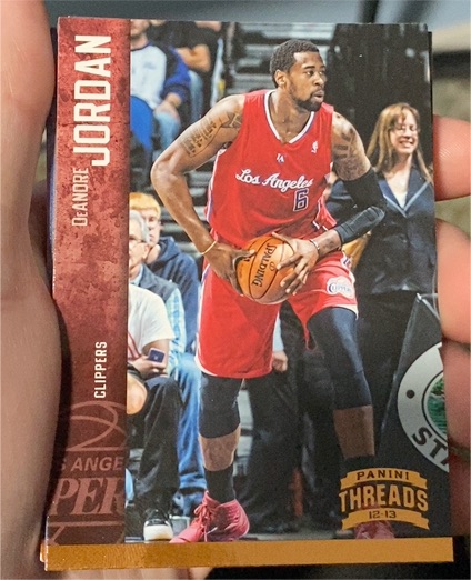 2012-13 Panini Threads #63 DeAndre Jordan — front